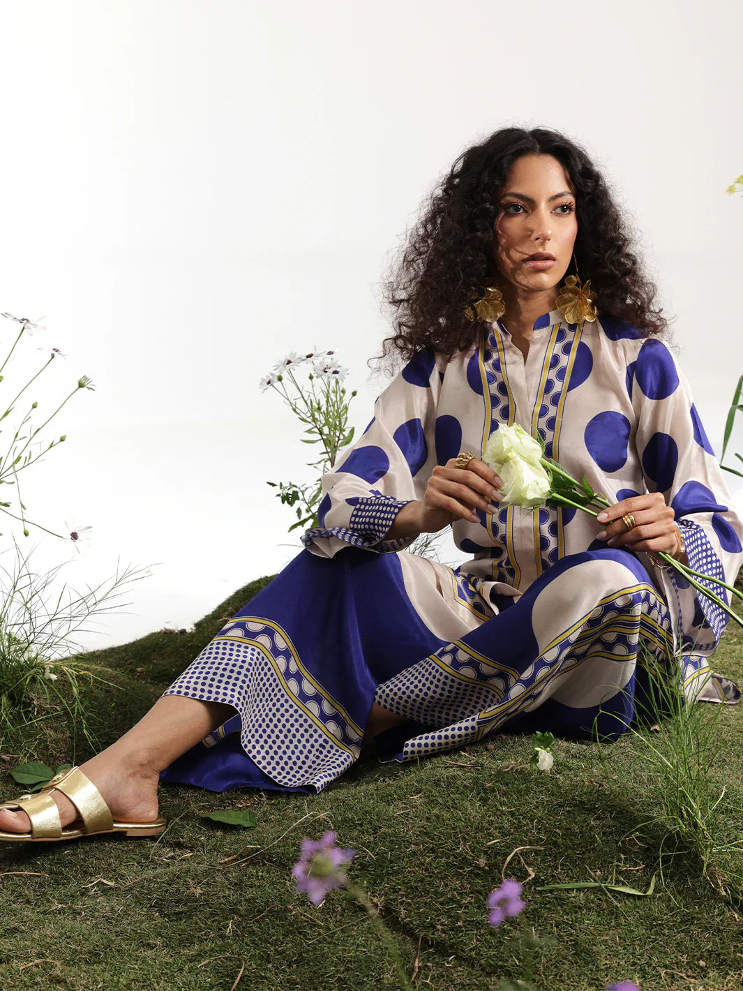 Bin ilyas | Co ords Summer 25 | 30094 | 2 PC Pret - House Of Hania