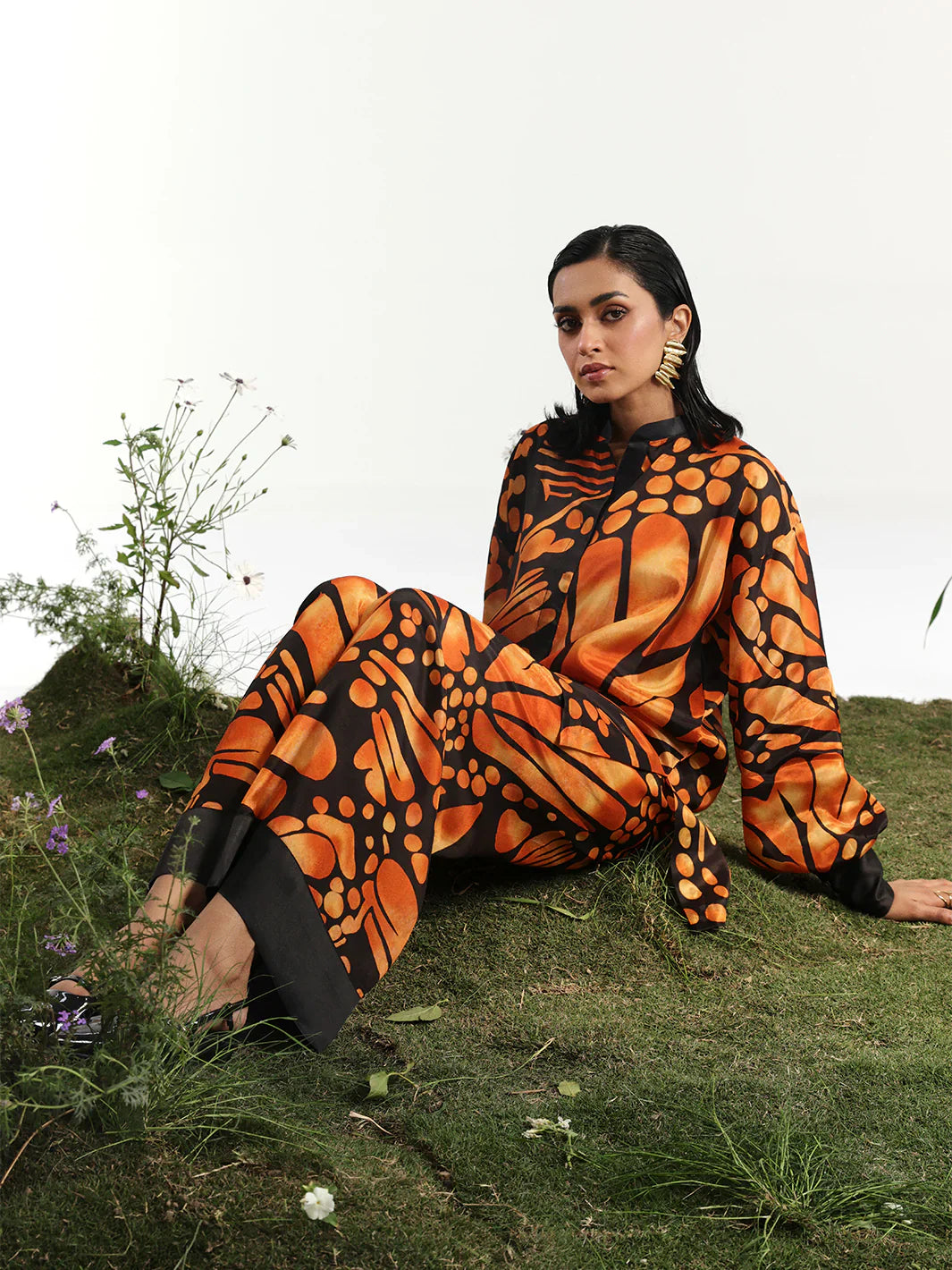 Bin ilyas | Co ords Summer 25 | 30095 | 2 PC Pret - House Of Hania