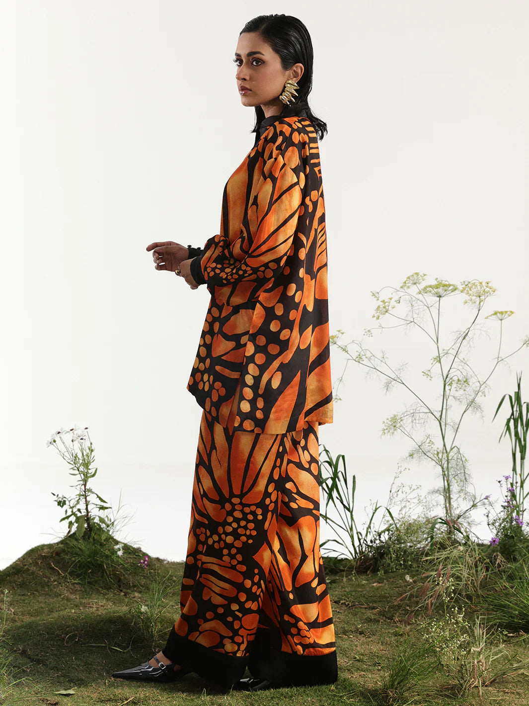 Bin ilyas | Co ords Summer 25 | 30095 | 2 PC Pret - House Of Hania