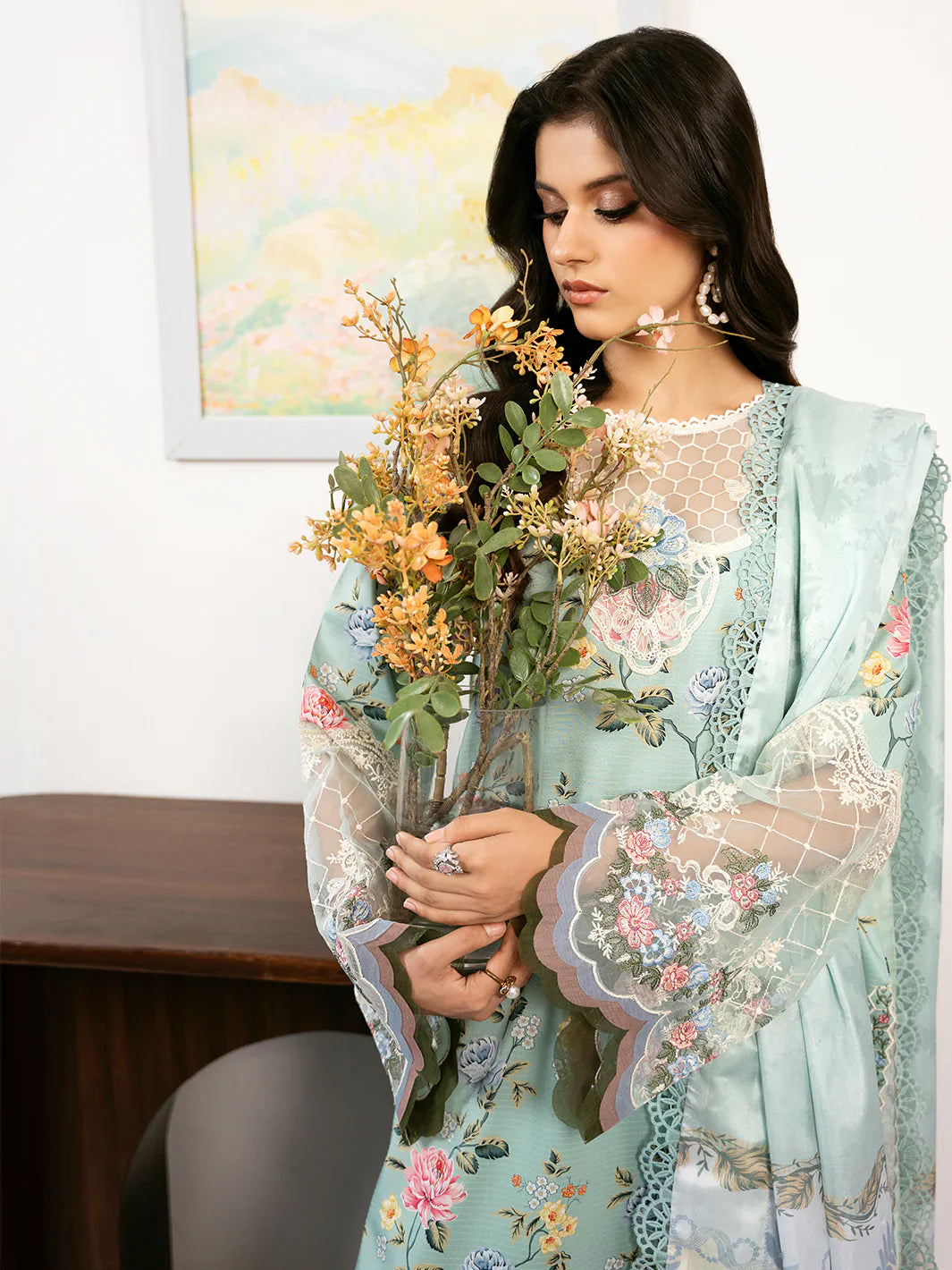 Bin ilyas | Noura Summer Edit | 71-A | 3 PC Lawn - House Of Hania