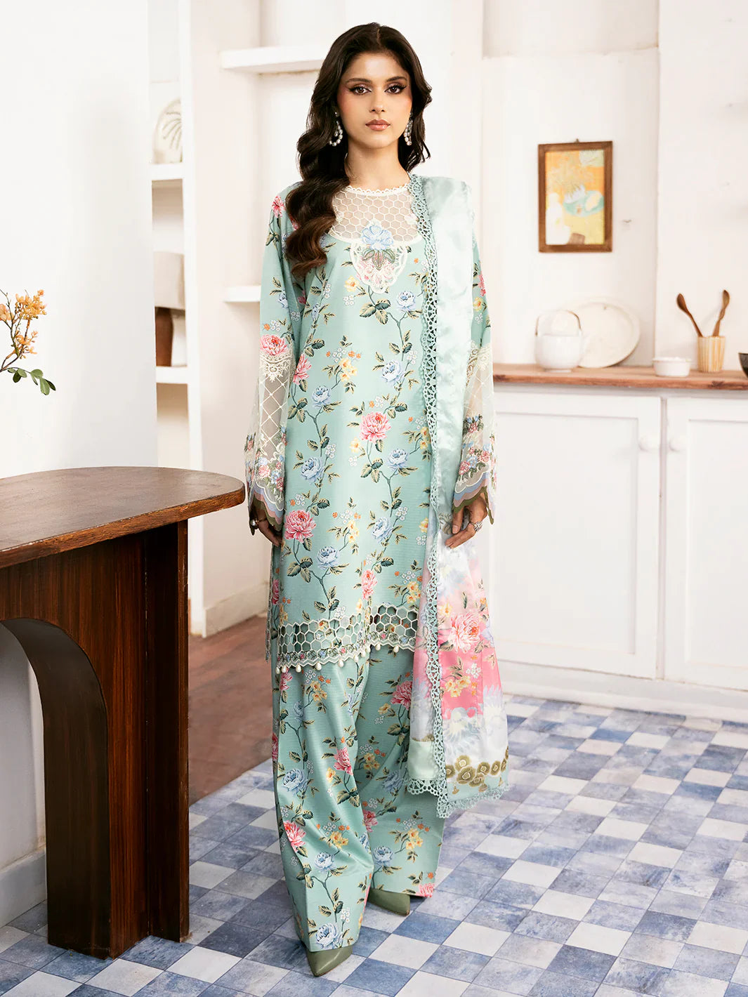Bin ilyas | Noura Summer Edit | 71-A | 3 PC Lawn - House Of Hania