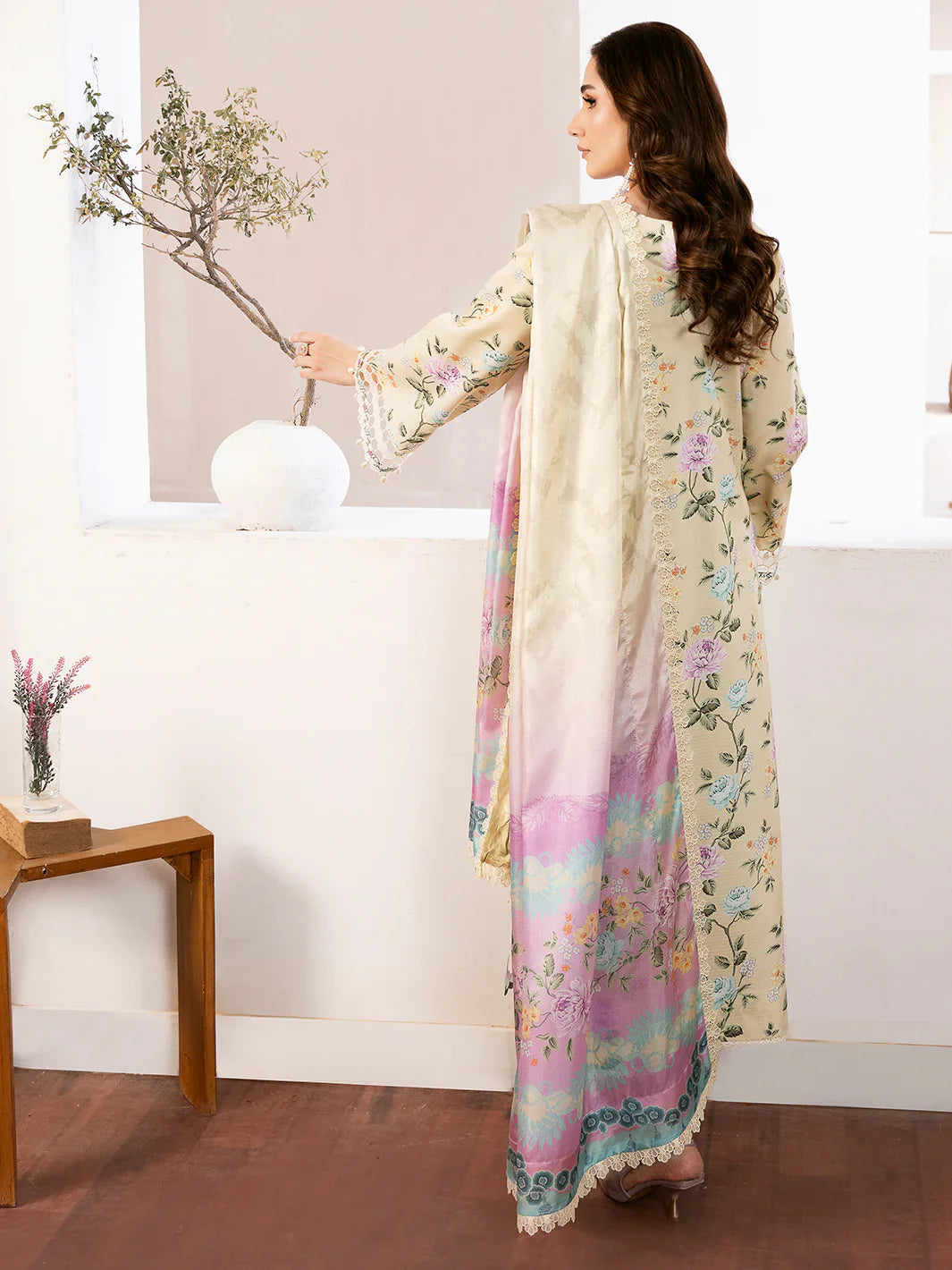 Bin ilyas | Noura Summer Edit | 71-B | 3 PC Lawn - House Of Hania
