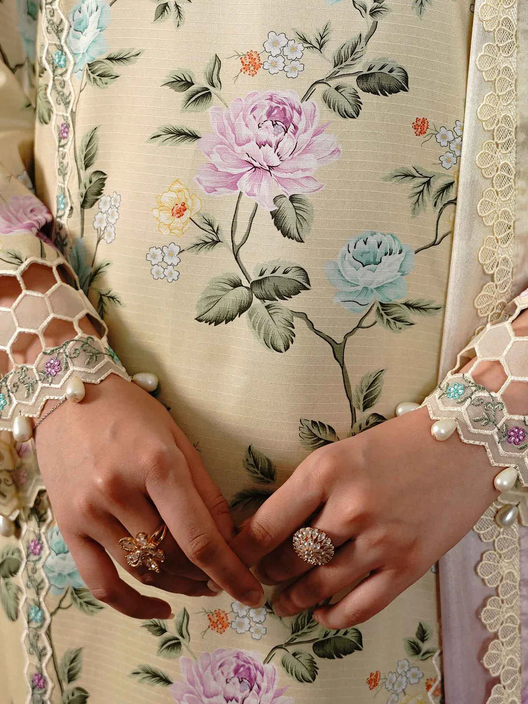 Bin ilyas | Noura Summer Edit | 71-B | 3 PC Lawn - House Of Hania