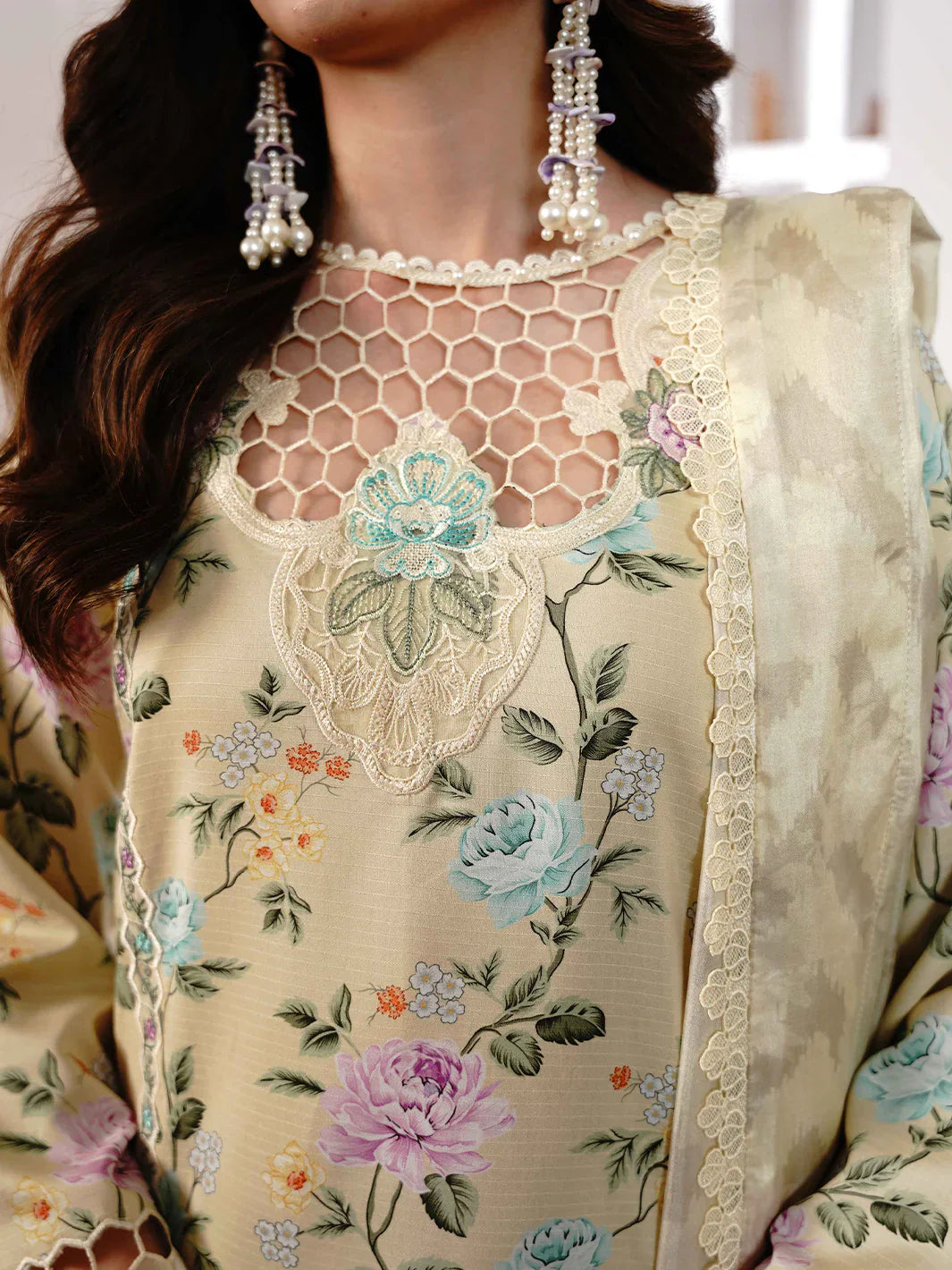 Bin ilyas | Noura Summer Edit | 71-B | 3 PC Lawn - House Of Hania