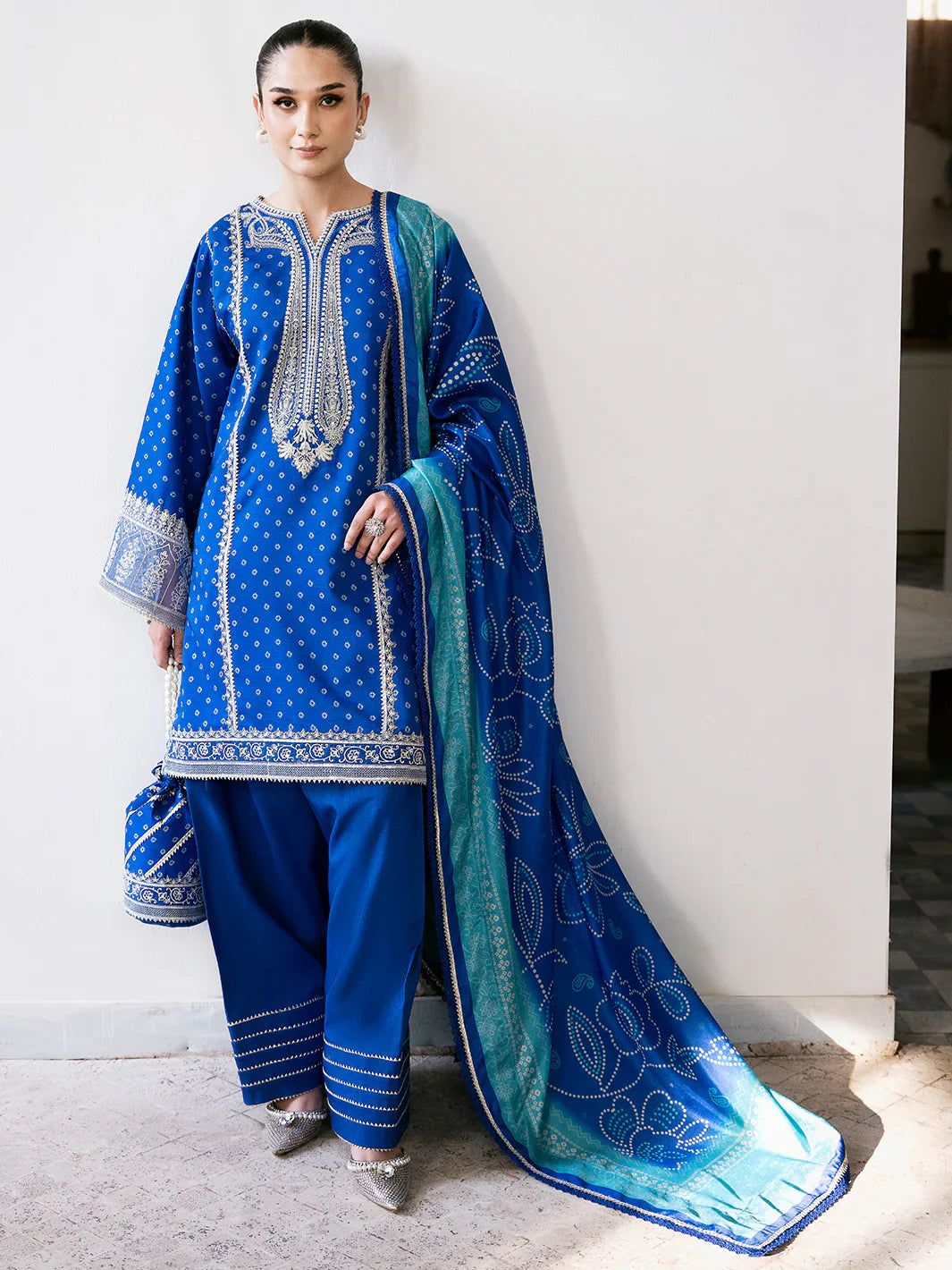 Bin ilyas | Noura Summer Edit | 72-A | 3 PC Lawn - House Of Hania