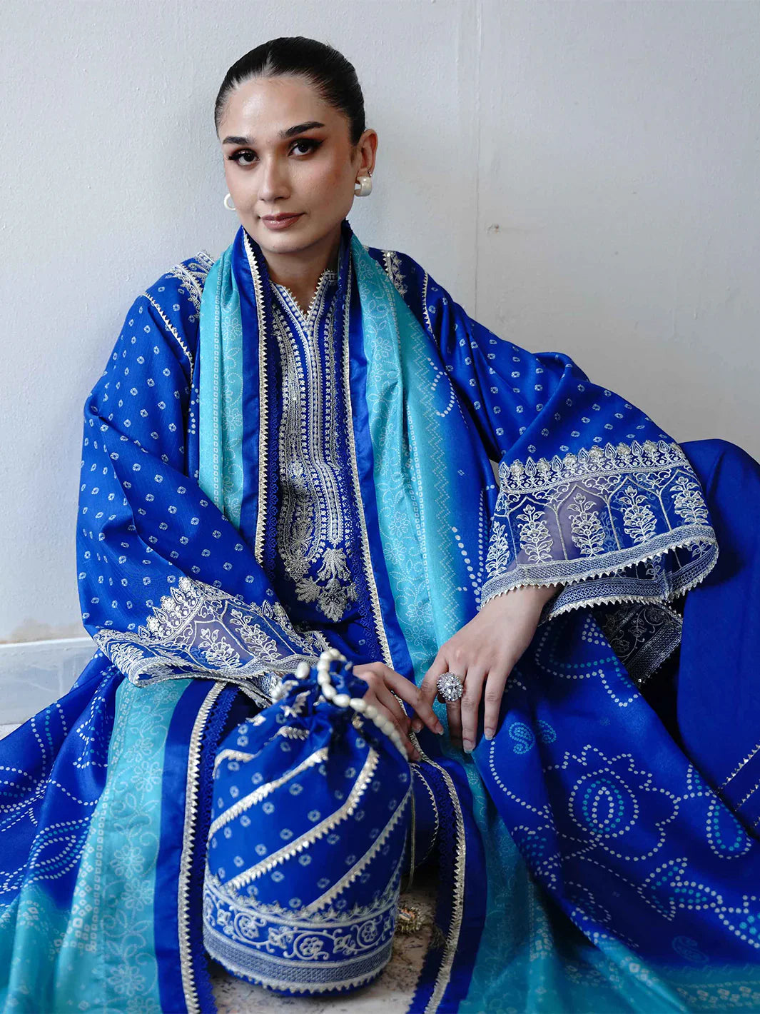 Bin ilyas | Noura Summer Edit | 72-A | 3 PC Lawn - House Of Hania