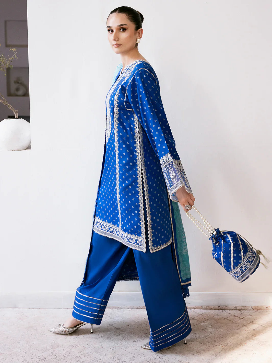 Bin ilyas | Noura Summer Edit | 72-A | 3 PC Lawn - House Of Hania
