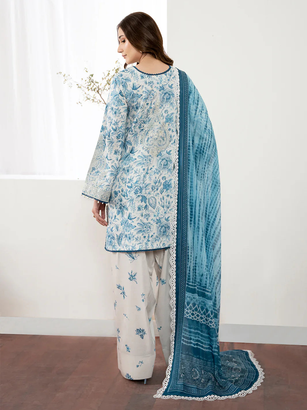 Bin ilyas | Noura Summer Edit | 74-A | 3 PC Lawn - House Of Hania