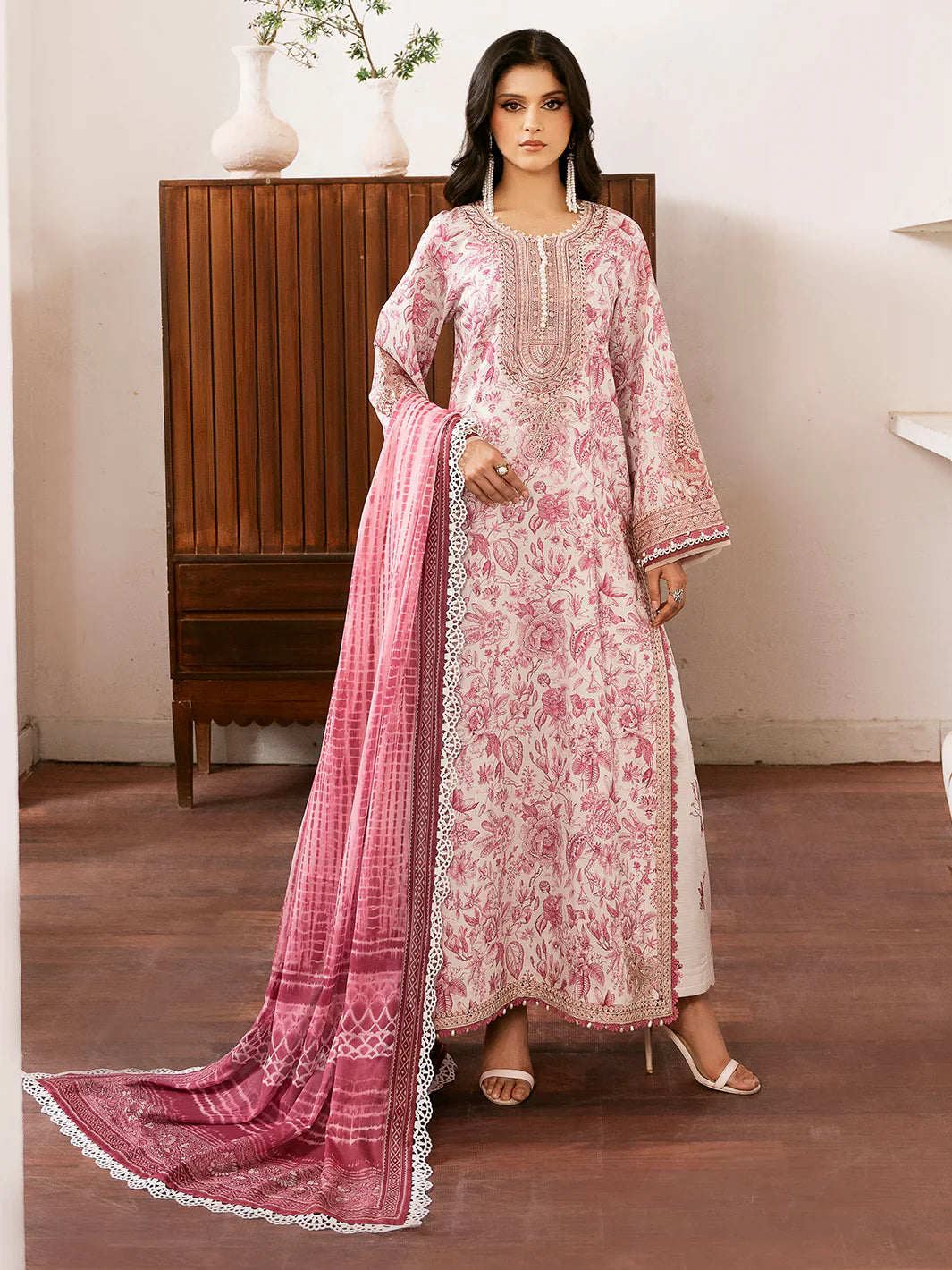 Bin ilyas | Noura Summer Edit | 74-B | 3 PC Lawn - House Of Hania