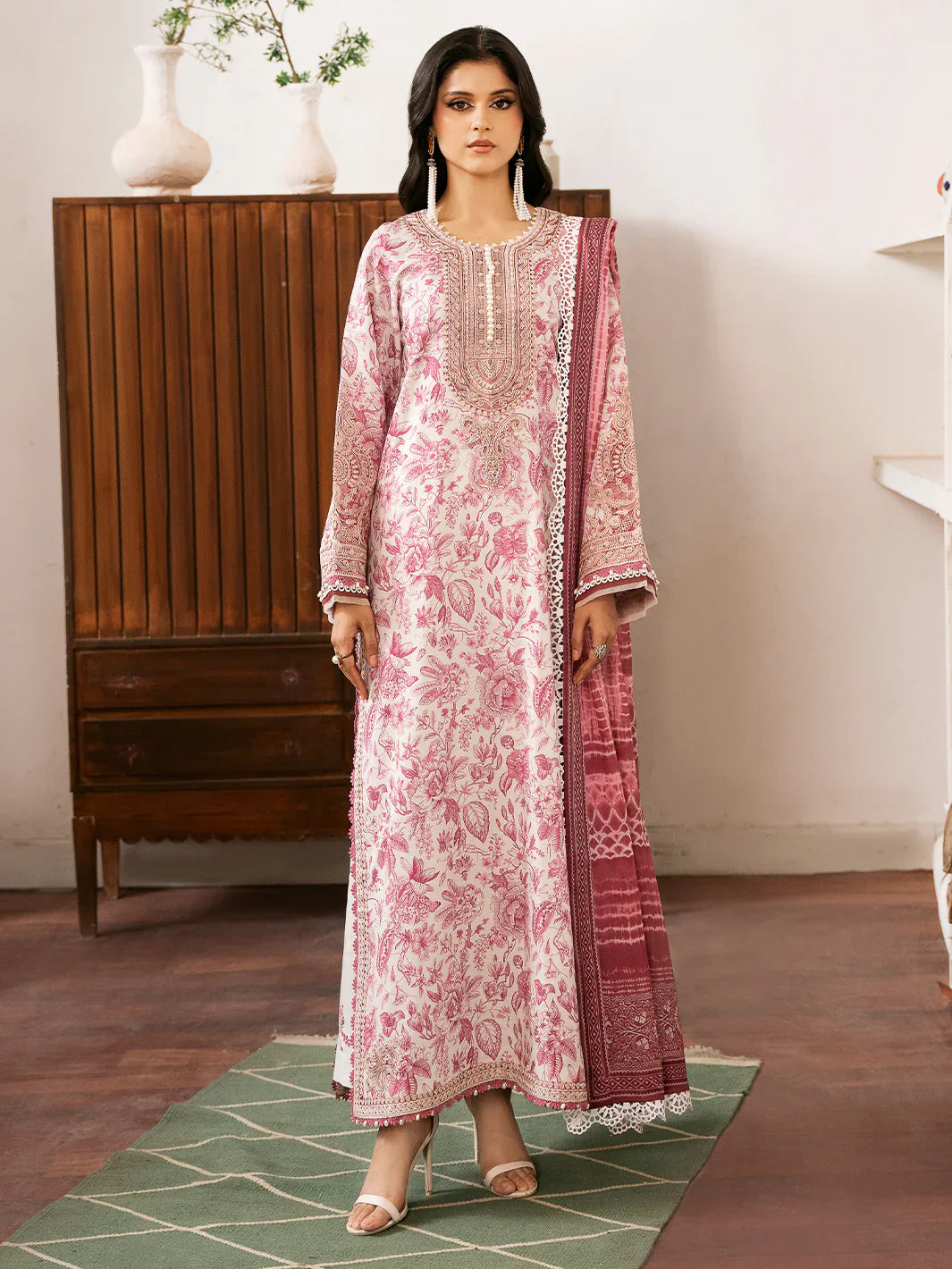 Bin ilyas | Noura Summer Edit | 74-B | 3 PC Lawn - House Of Hania