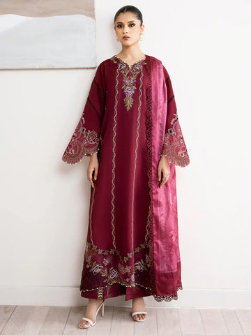 Bin ilyas | Noura Summer Edit | 76-B | 3 PC Lawn - House Of Hania
