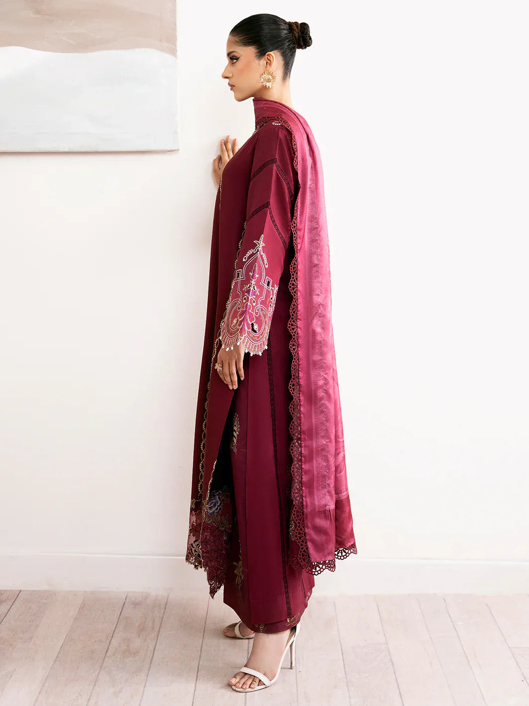 Bin ilyas | Noura Summer Edit | 76-B | 3 PC Lawn - House Of Hania