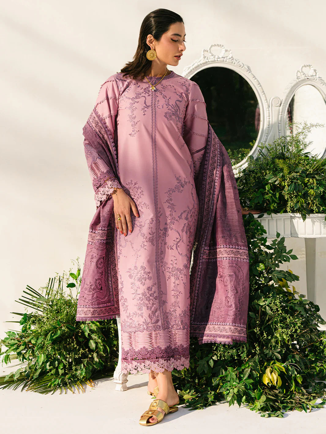 Bin ilyas | Signature Pret 25 | 231 - B | 3 PC Pret - House Of Hania