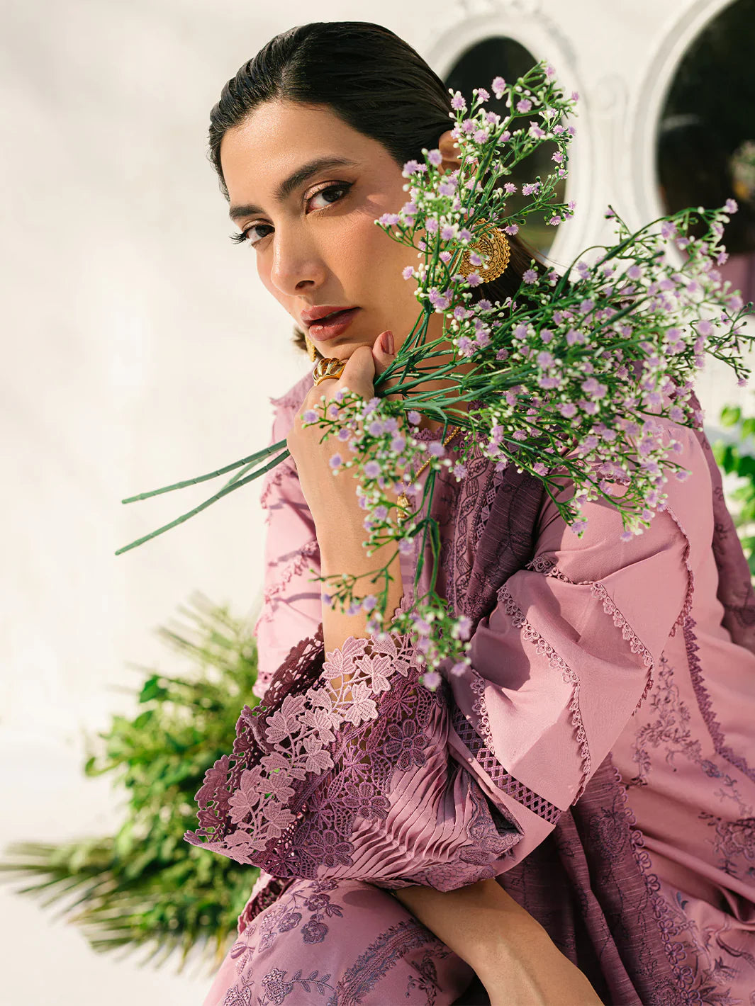 Bin ilyas | Signature Pret 25 | 231 - B | 3 PC Pret - House Of Hania