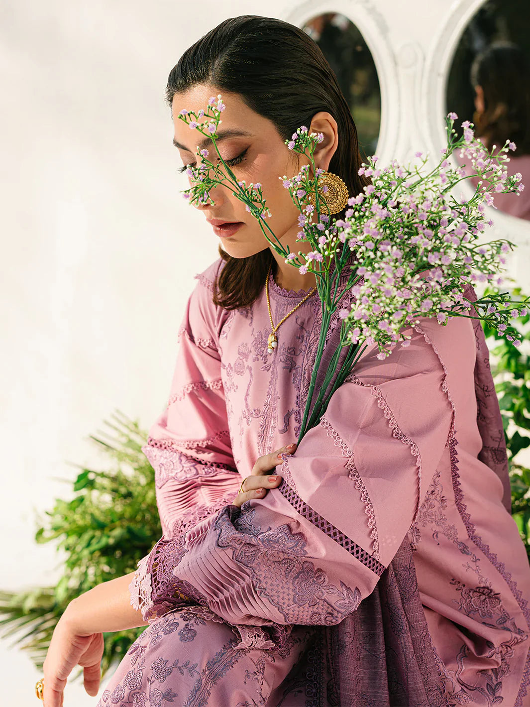 Bin ilyas | Signature Pret 25 | 231 - B | 3 PC Pret - House Of Hania