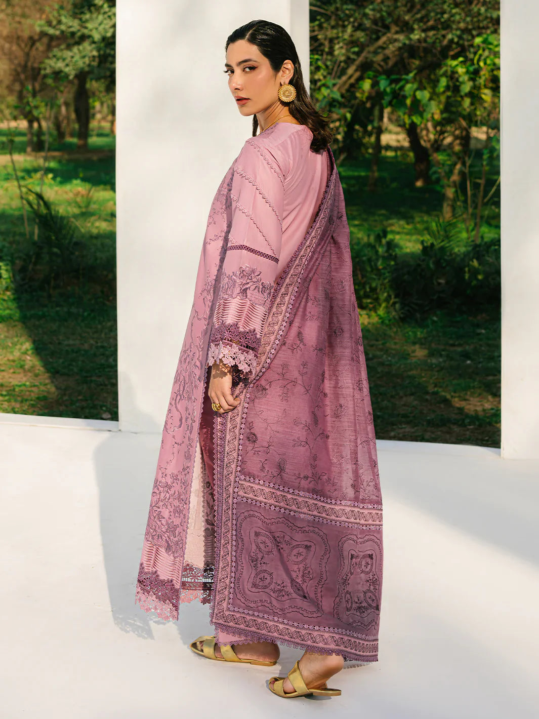 Bin ilyas | Signature Pret 25 | 231 - B | 3 PC Pret - House Of Hania