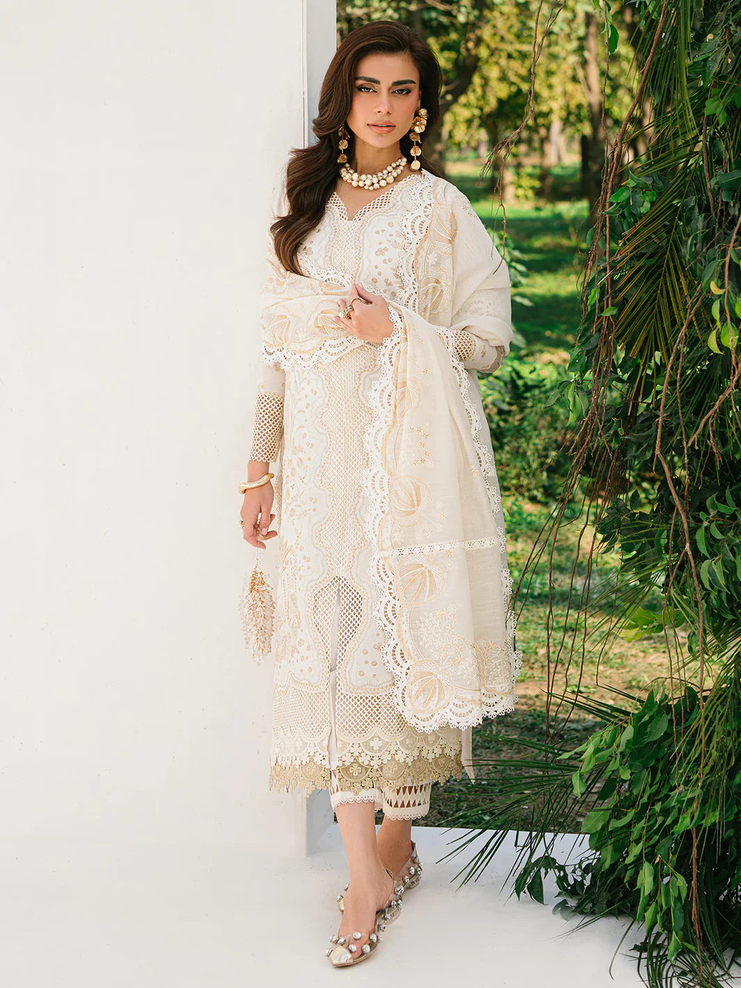 Bin ilyas | Signature Pret 25 | 232 - A | 3 PC Pret - House Of Hania