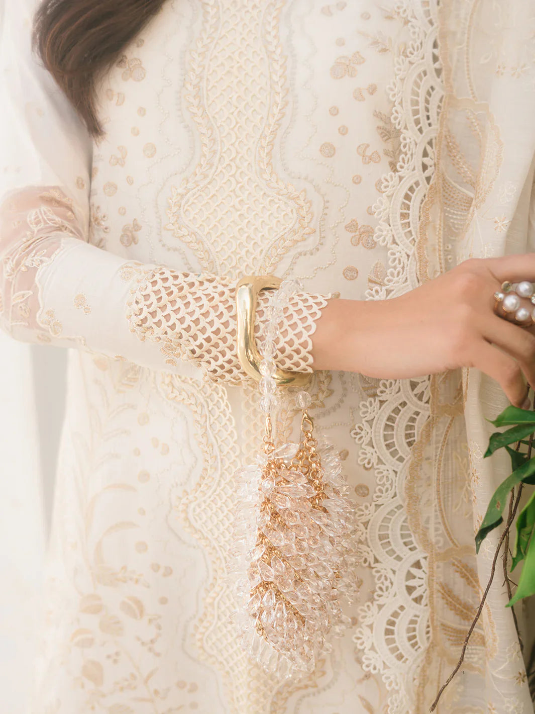 Bin ilyas | Signature Pret 25 | 232 - A | 3 PC Pret - House Of Hania