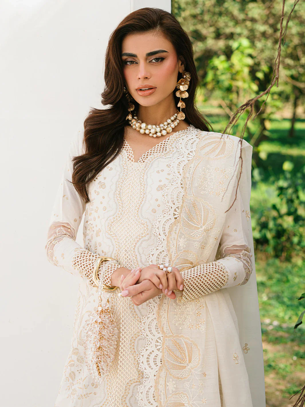 Bin ilyas | Signature Pret 25 | 232 - A | 3 PC Pret - House Of Hania