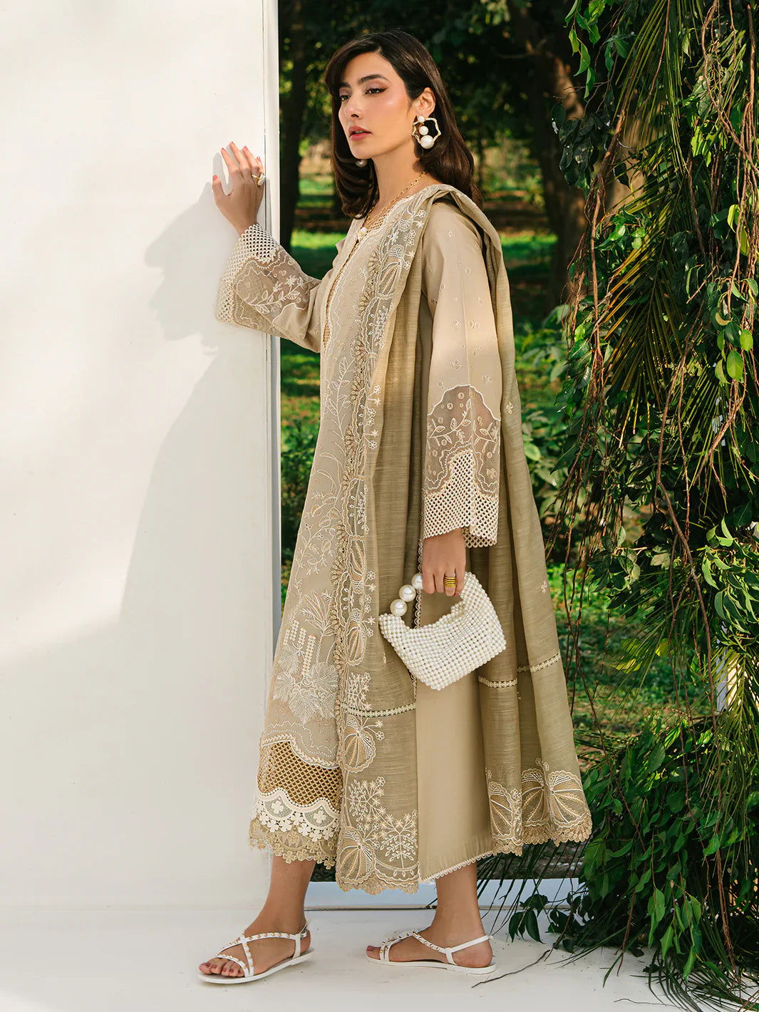 Bin ilyas | Signature Pret 25 | 232 - B | 3 PC Pret - House Of Hania