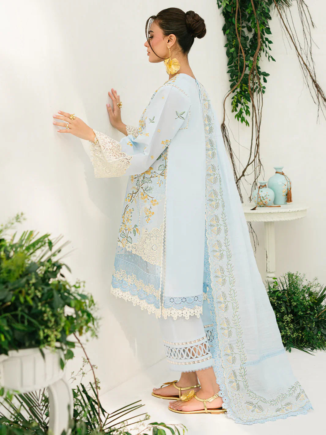 Bin ilyas | Signature Pret 25 | 233 - A | 3 PC Pret - House Of Hania