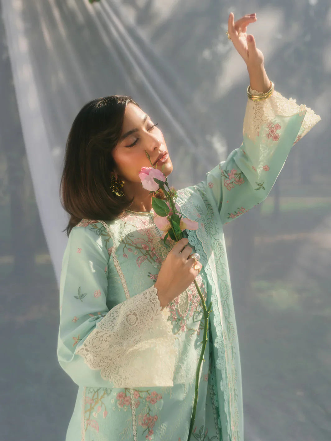 Bin ilyas | Signature Pret 25 | 233 - B | 3 PC Pret - House Of Hania