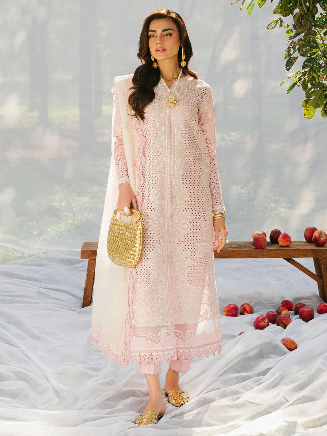 Bin ilyas | Signature Pret 25 | 234 - A | 3 PC Pret - House Of Hania