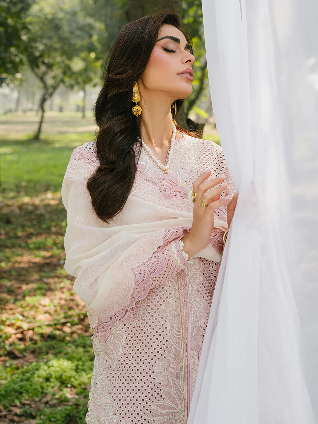 Bin ilyas | Signature Pret 25 | 234 - A | 3 PC Pret - House Of Hania