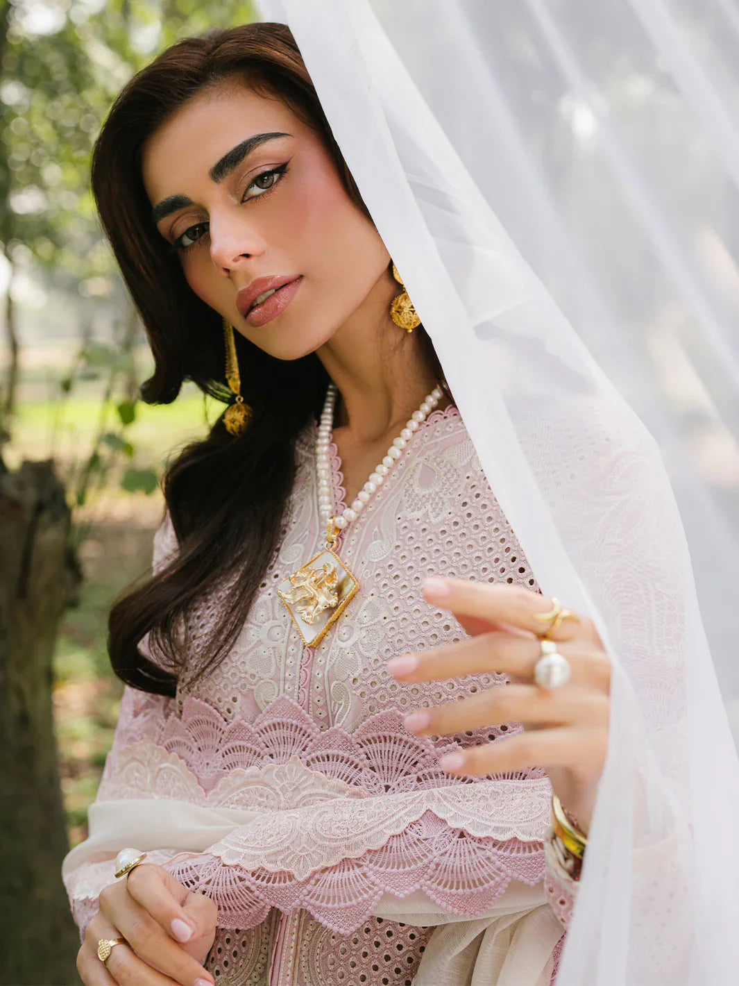 Bin ilyas | Signature Pret 25 | 234 - A | 3 PC Pret - House Of Hania