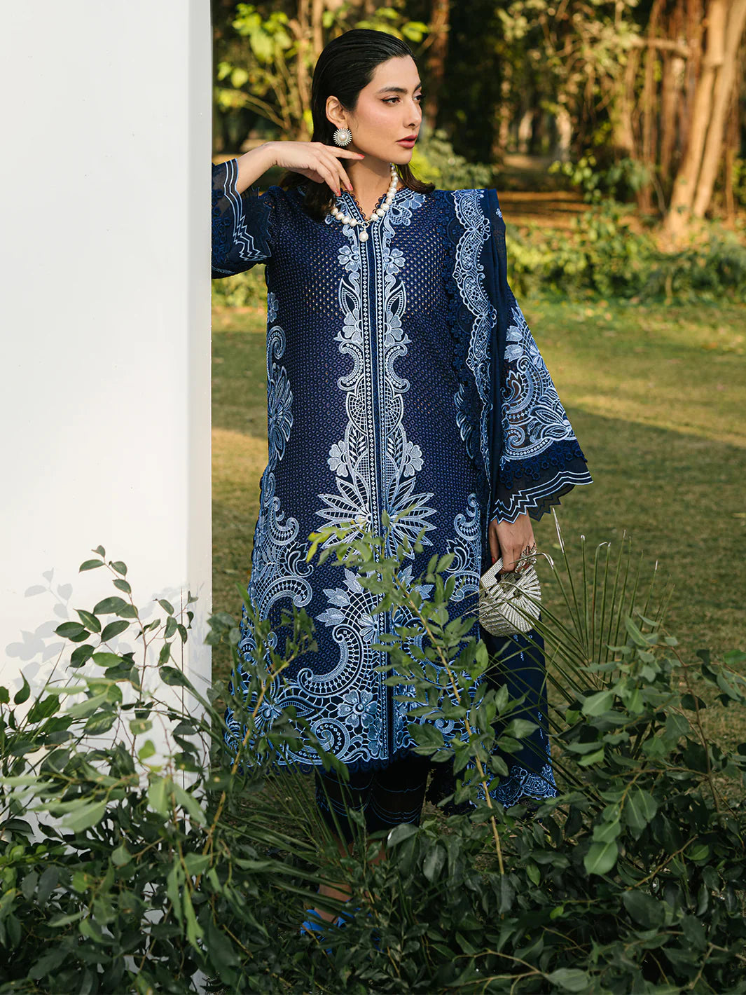 Bin ilyas | Signature Pret 25 | 234 - B | 3 PC Pret - House Of Hania