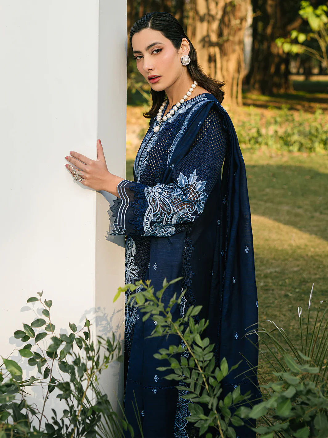 Bin ilyas | Signature Pret 25 | 234 - B | 3 PC Pret - House Of Hania