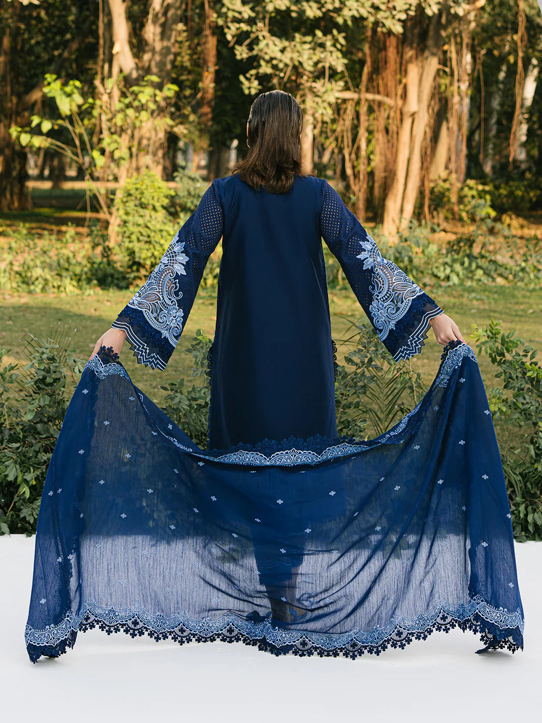 Bin ilyas | Signature Pret 25 | 234 - B | 3 PC Pret - House Of Hania
