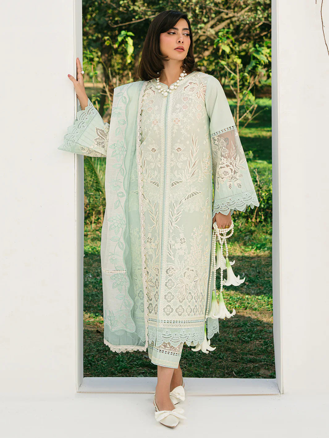 Bin ilyas | Signature Pret 25 | 235 - A | 3 PC Pret - House Of Hania