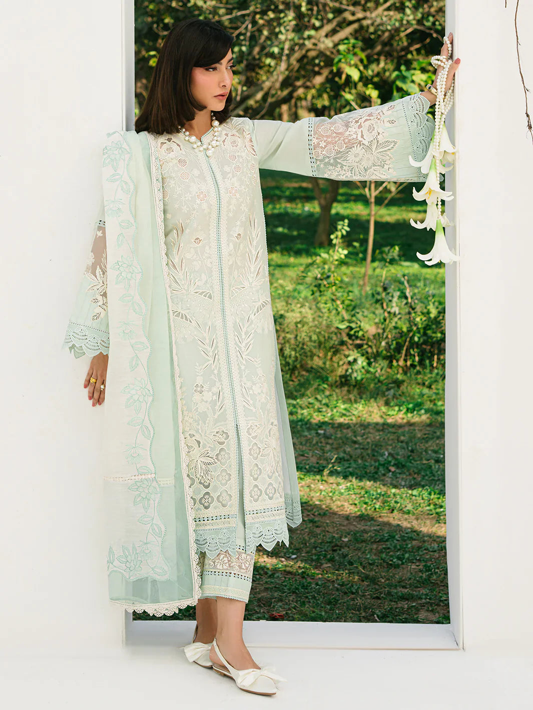 Bin ilyas | Signature Pret 25 | 235 - A | 3 PC Pret - House Of Hania