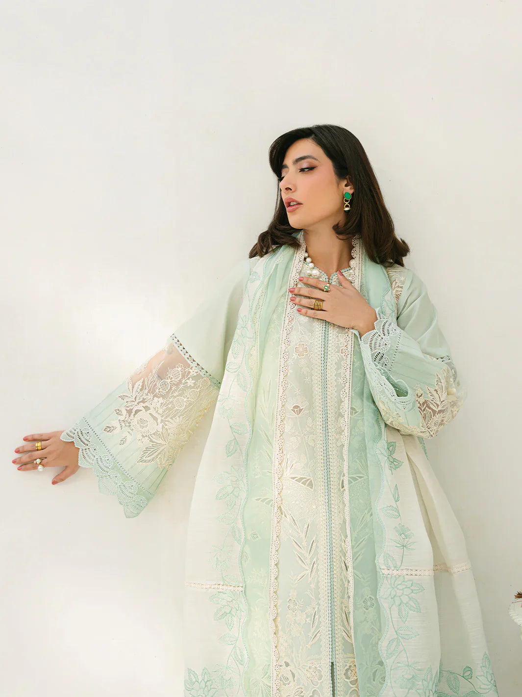 Bin ilyas | Signature Pret 25 | 235 - A | 3 PC Pret - House Of Hania