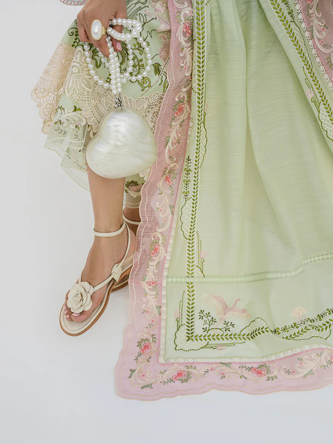 Bin ilyas | Signature Pret 25 | 236 - A | 3 PC Pret - House Of Hania