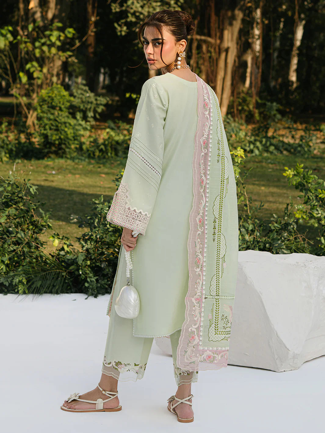 Bin ilyas | Signature Pret 25 | 236 - A | 3 PC Pret - House Of Hania