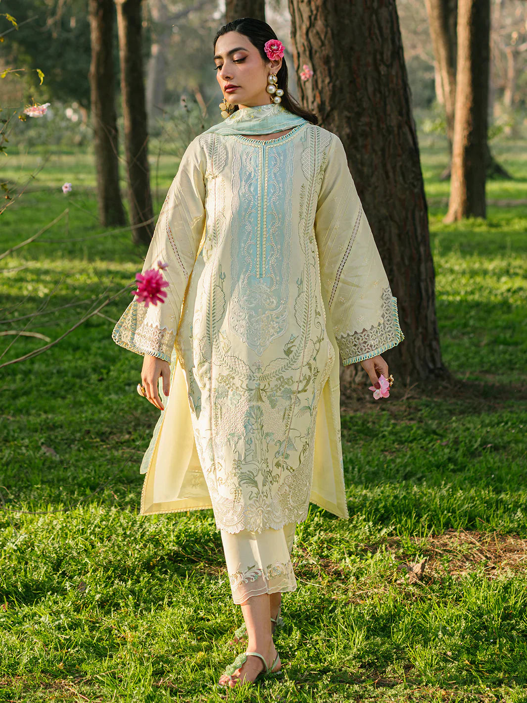 Bin ilyas | Signature Pret 25 | 236 - B | 3 PC Pret - House Of Hania