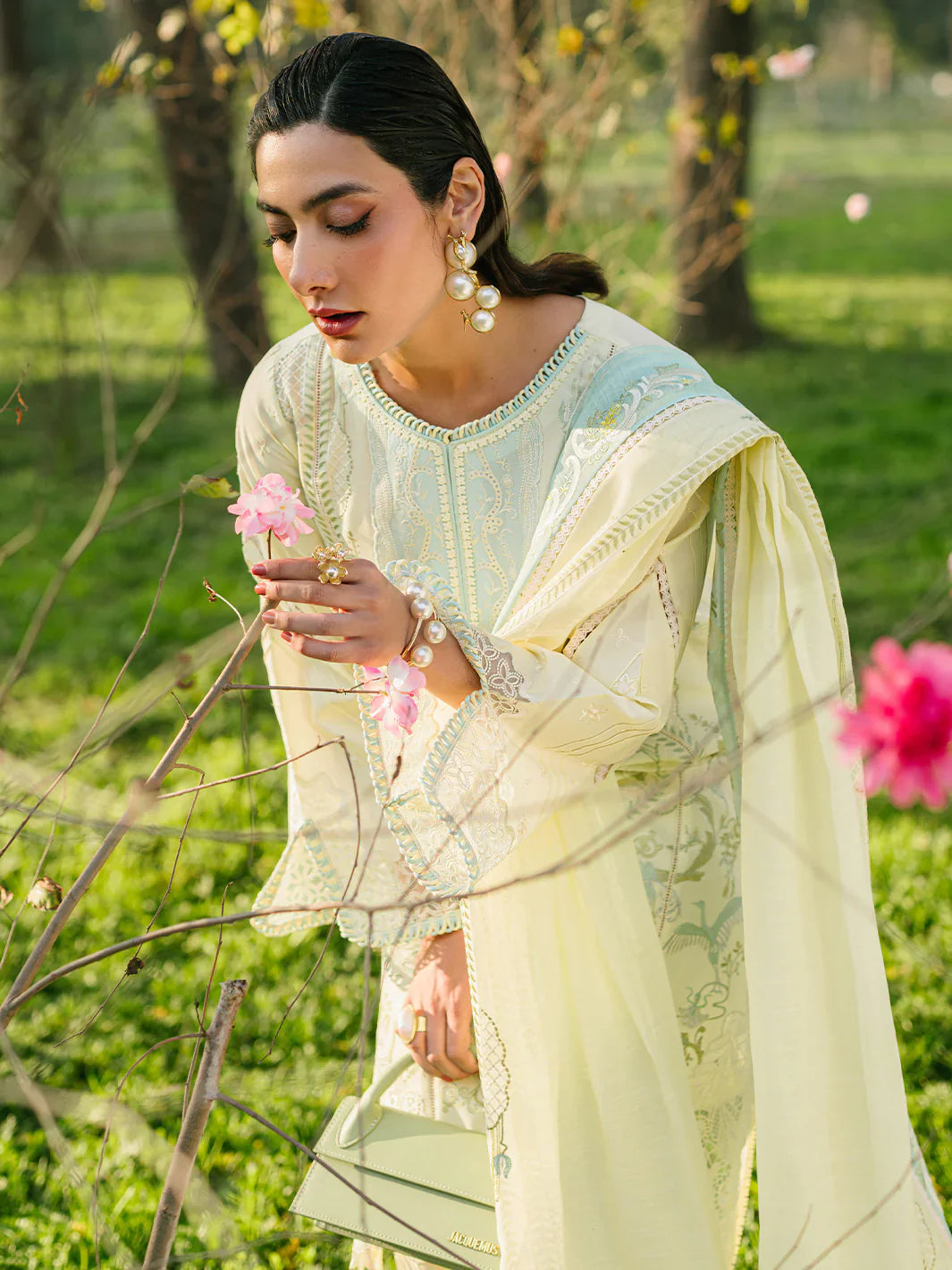 Bin ilyas | Signature Pret 25 | 236 - B | 3 PC Pret - House Of Hania