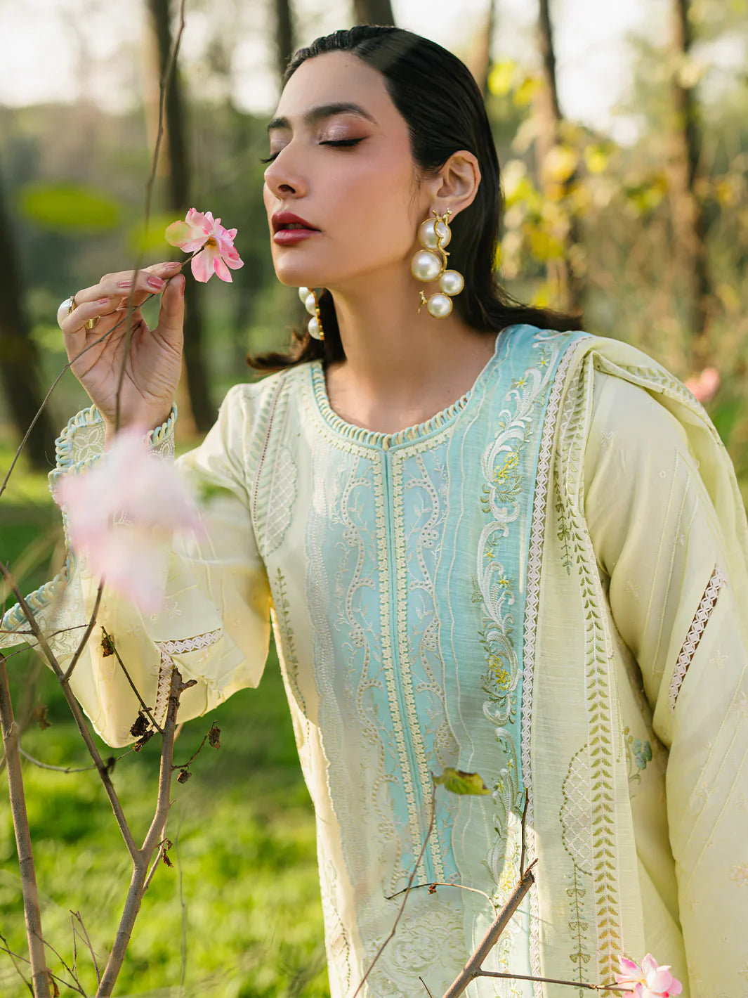 Bin ilyas | Signature Pret 25 | 236 - B | 3 PC Pret - House Of Hania