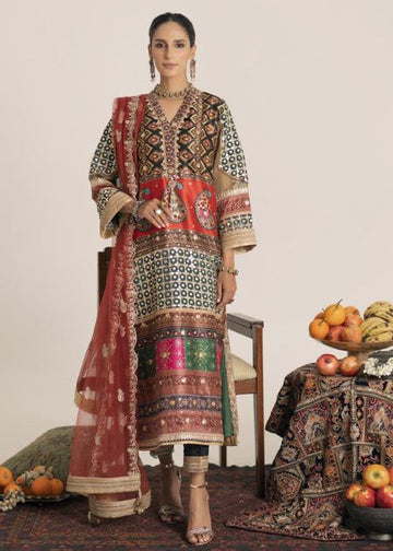 Black Paisley Silk - House Of Hania