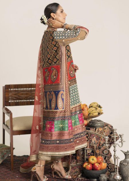 Black Paisley Silk - House Of Hania