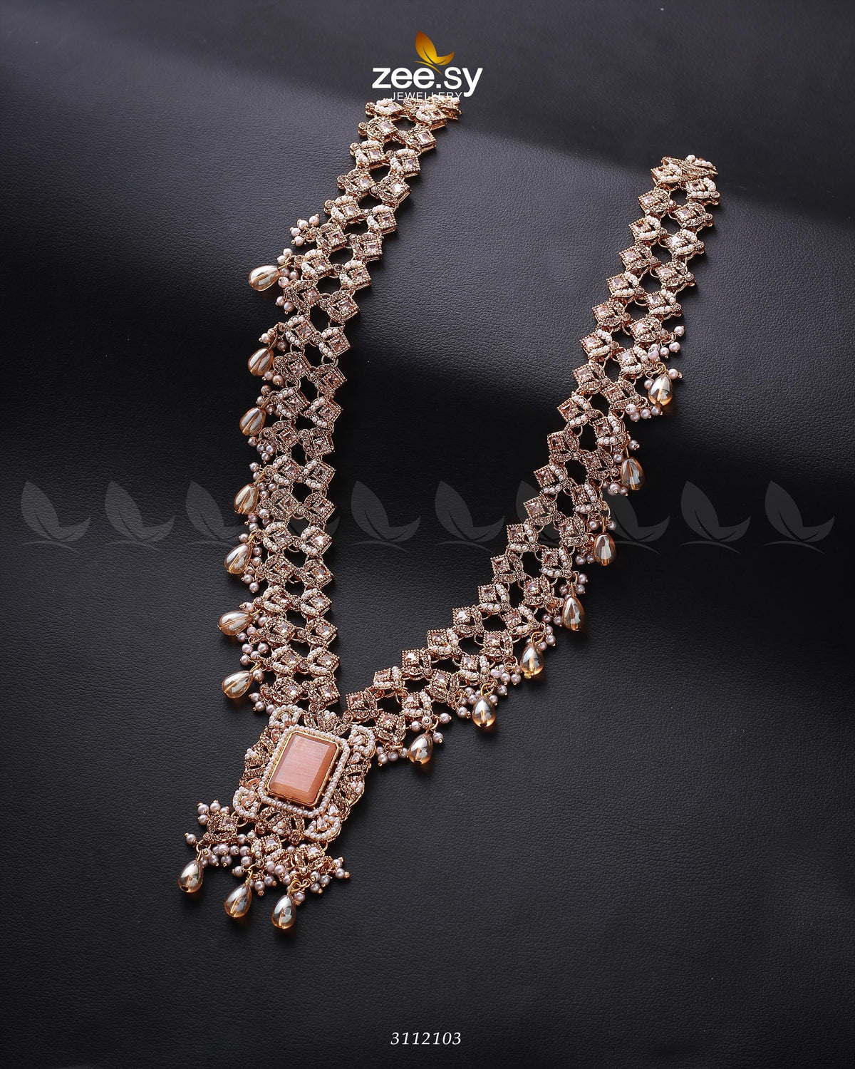 Burro's-Tail Long Malla Necklace - House Of Hania