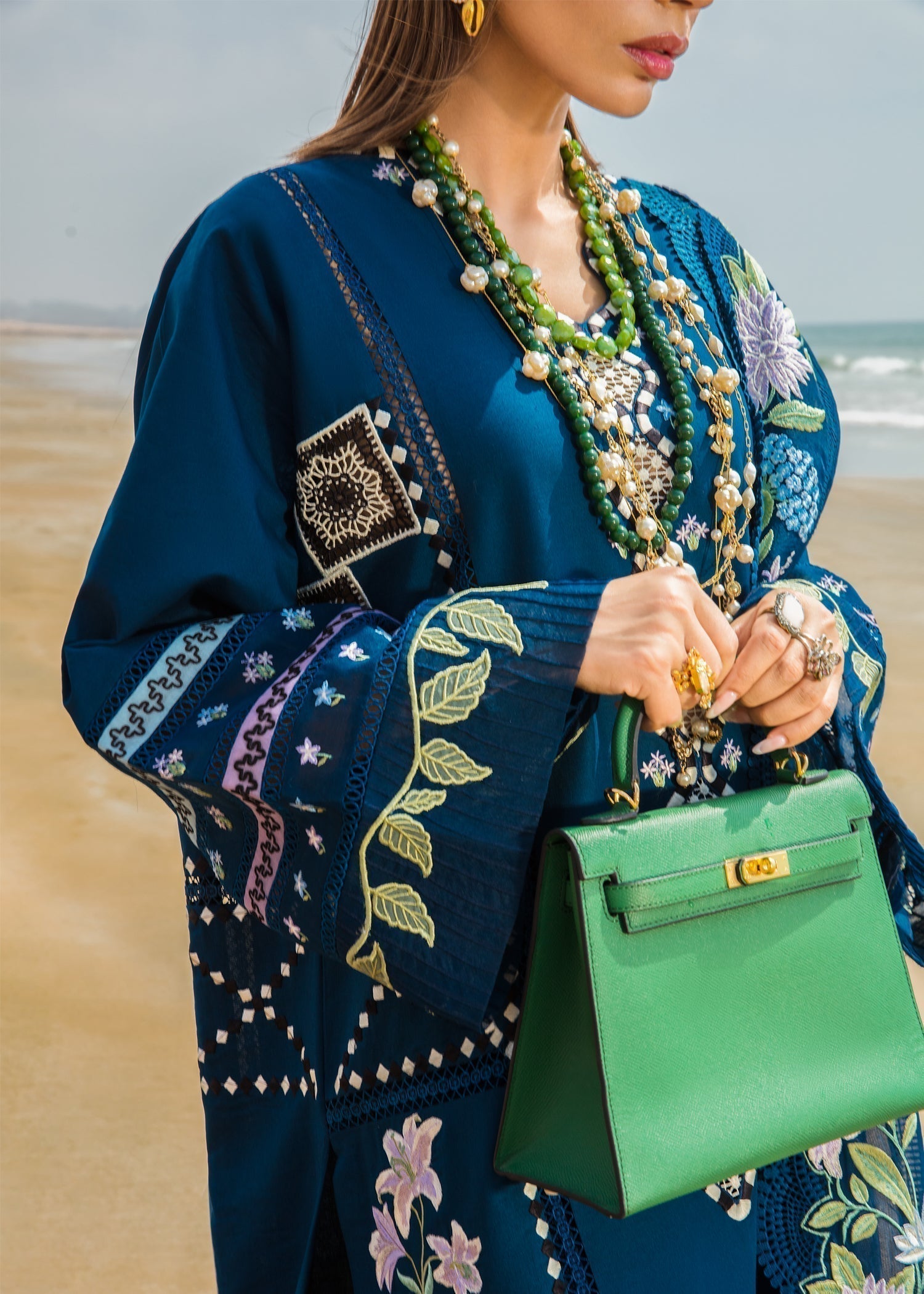 CRIMSON Embroidered Lawn Summer Collection D7-A - House Of Hania