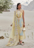 CRIMSON LUXE LAWN Marori Dreams - D8 A STITCHED - House Of Hania