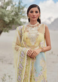 CRIMSON LUXE LAWN Marori Dreams - D8 A STITCHED - House Of Hania