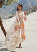 CRIMSON LUXE LAWN Marori Dreams - D8 B UNSTITCHED - House Of Hania