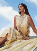 CRIMSON LUXE LAWN Serendipity - D3 A Stitched - House Of Hania