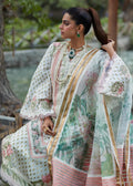 CRIMSON LUXE LAWN Shigar - D5 A Stitched - House Of Hania