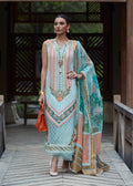CRIMSON LUXE LAWN Shigar - D5 B - House Of Hania